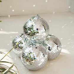 Mirror Disco Ball with Hanging Ring