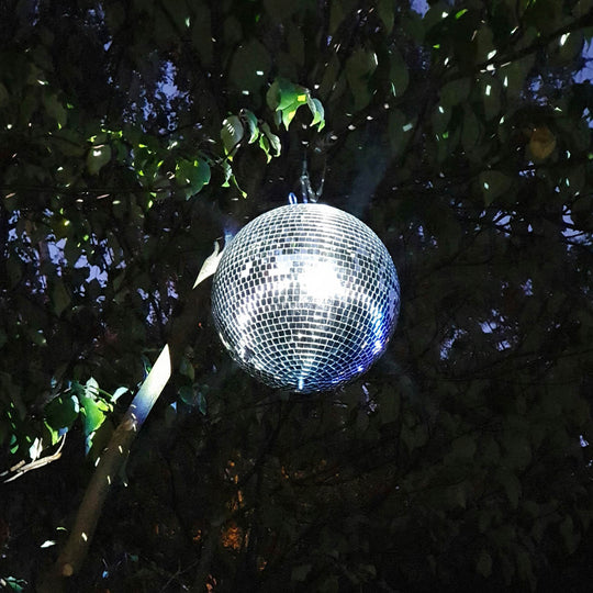 Mirror Disco Ball with Hanging Ring