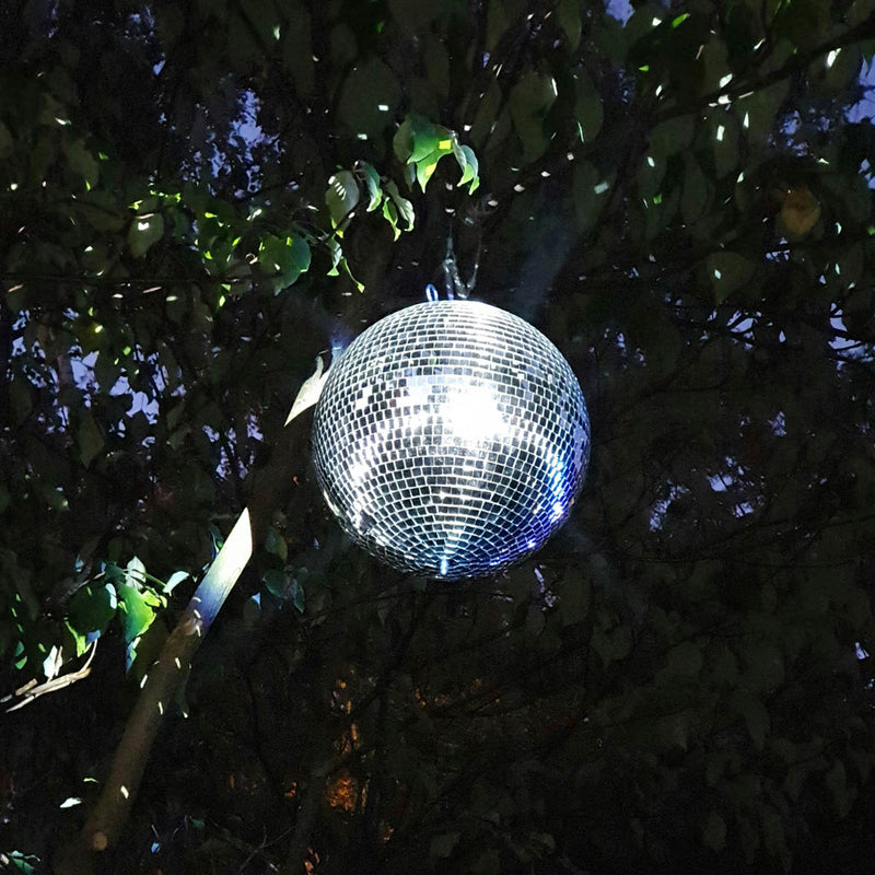 Mirror Disco Ball with Hanging Ring