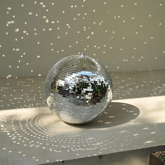 Mirror Disco Ball with Hanging Ring