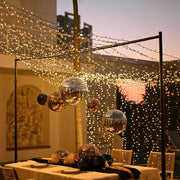 TheDisplayOutlet Mirror Disco Ball with Hanging Ring Image