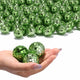 TheDisplayOutlet 1.6in Small Mirror Disco Ball in Bulk 120ct, Green Image