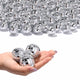 TheDisplayOutlet 1.6in Small Mirror Disco Ball in Bulk 120ct, Silver Image