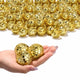 TheDisplayOutlet 1.6in Small Mirror Disco Ball in Bulk 120ct, Gold Image