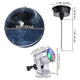 TheDisplayOutlet Retro Party Disco Light (RGB Light, Mirror Ball & Motor), 16in Blue Image