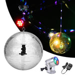 Disco Light for Party (RGB Light, 16" Mirror Ball & Motor)