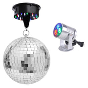 Disco Light for Party (RGB Light, Mirror Ball & Motor)