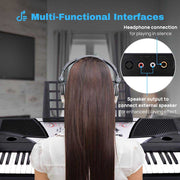 TheDisplayOutlet 61 Key Electronic Keyboard MK980 Birthday Christmas Gift Image