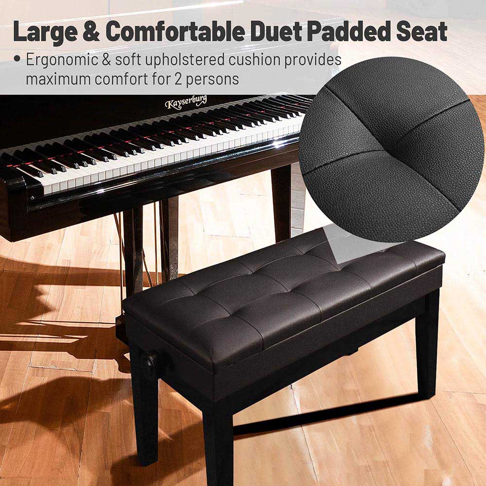 Keyboard Bench Best Piano Bench Cushion Adjustable Piano Bench