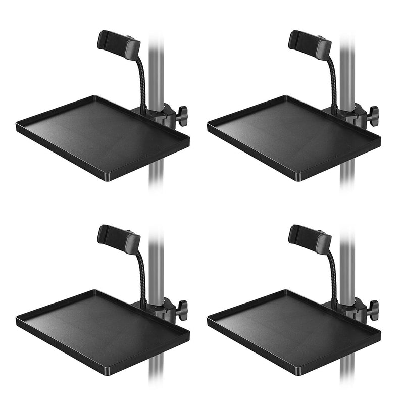 TheDisplayOutlet Plastic Tray for Flyer with Clamp Fits 9/16