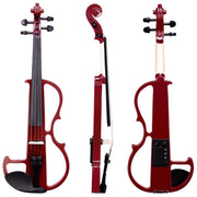 TheDisplayOutlet 4/4 Electric Violin for Beginners Headphone Rosin Case Included Image