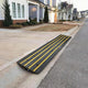 TheDisplayOutlet Rubber Driveway Ramp Bridge for Low Cars, Trucks & Trailers Image