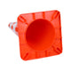 28" Traffic Cones with Reflective Collars 4-Pack