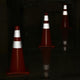 28" Traffic Cones with Reflective Collars 4-Pack