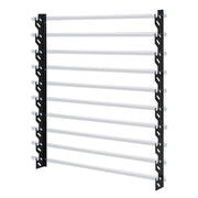 TheDisplayOutlet Wall Roll Storage Holder for Paper Roll, Vinyl Roll, 10-Roll Image