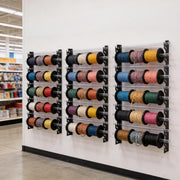 TheDisplayOutlet Wall Roll Storage Holder for Paper Roll, Vinyl Roll Image