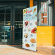 TheDisplayOutlet Standard Retractable Banner Stand Custom Printed Graphics 33"x79" Image
