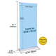 TheDisplayOutlet 33" Roll Up Retractable Aluminum Banner Stand w/ Bag 5ct. Image