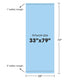 TheDisplayOutlet Standard Retractable Banner Stand Custom Printed Graphics 33"x79" Image