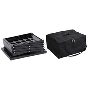 TheDisplayOutlet 4-pocket Portable Collapsible Literature Stand Image