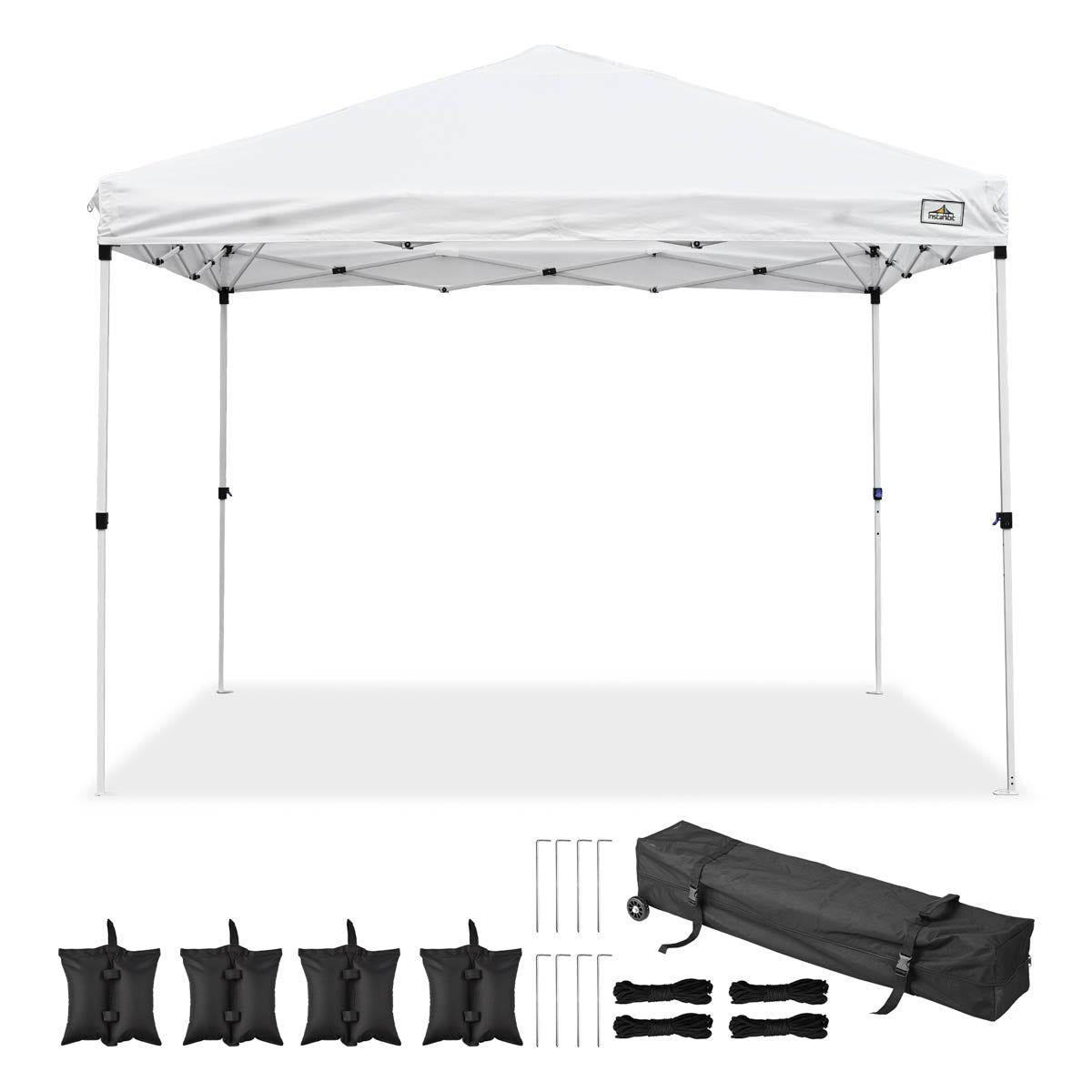tent for shop 10x10 Pop Up Canopy for Vendors, Incl. Carry Bag, Opt. Sidewalls