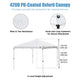 TheDisplayOutlet 10x10 Pop Up Canopy for Vendors, Incl. Carry Bag, Opt. Sidewalls Image