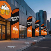 TheDisplayOutlet Feather Flag Cross Base 10ct. Image