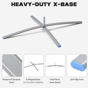 TheDisplayOutlet Feather Flag Cross Base 10ct. Image