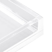 8"x9.5" Clear Acrylic Tray Display for Prize Wheels