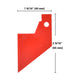 Replacement Parts for Prize Wheel - Red Pointers 20ct/pk
