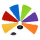 Parts of Modular Prize Wheel (Plate/Center/Pegs Options)