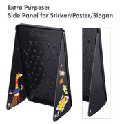 TheDisplayOutlet WinSpin 30"x18" 6-Slot Plinking Prize Drop Board & Pucks Image
