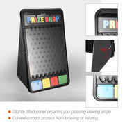 TheDisplayOutlet WinSpin 41"x25" 4-Slot Plinking Prize Drop Board & Pucks Image