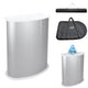 TheDisplayOutlet Portable Trade Show Display Podium Counter II White, Counter Only Image