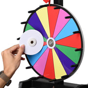 TheDisplayOutlet WinSpin Prize Wheel 12" 14 Slots Tabletop Image