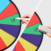 TheDisplayOutlet WinSpin Prize Wheel Tabletop Dry Erase Spinning Wheel 24" Image