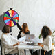 24" Custom Prize Wheel Dry Erase Spin Wheel Tabletop & Floor(MOQ 30pcs)