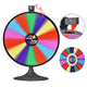 TheDisplayOutlet 24" Prize Wheel with Acrylic Sign Holder 8.5 x 11 Image