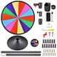TheDisplayOutlet WinSpin 24" Prize Wheel Round Base Stand Spinning Wheel Image