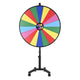 TheDisplayOutlet 48" Prize Wheel Rolling Stand Trade Show Spin Wheel, Classic Image