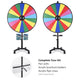 48" Prize Wheel Rolling Stand Trade Show Spin Wheel (Preorder)