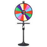TheDisplayOutlet 24" Prize Wheel with Acrylic Tray 8"x9.5" Image