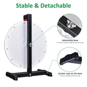 TheDisplayOutlet WinSpin Prize Wheel 18" Tabletop Dry Erase Wheel 12-Slot Image
