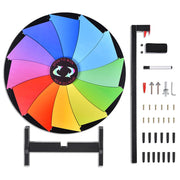 WinSpin Prize Wheel 24" Tabletop Spinning Wheel Dry Erase Oval Base