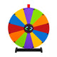 TheDisplayOutlet 24" Prize Wheel with Customizable Slots(12) Trade Show Promo, Modular Prize Wheel Image