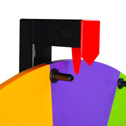 24" Prize Wheel with Customizable Slots(12) Trade Show Promo