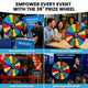 TheDisplayOutlet WinSpin Prize Wheel 36" Large Spinning Wheel Round Base Stand Image