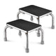 Heavy Duty Steel Step Stool Holds 330lbs