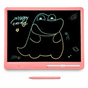 TheDisplayOutlet LCD eWriting Tablet 15in Colorful Doodle Board Stylus, Pink Image