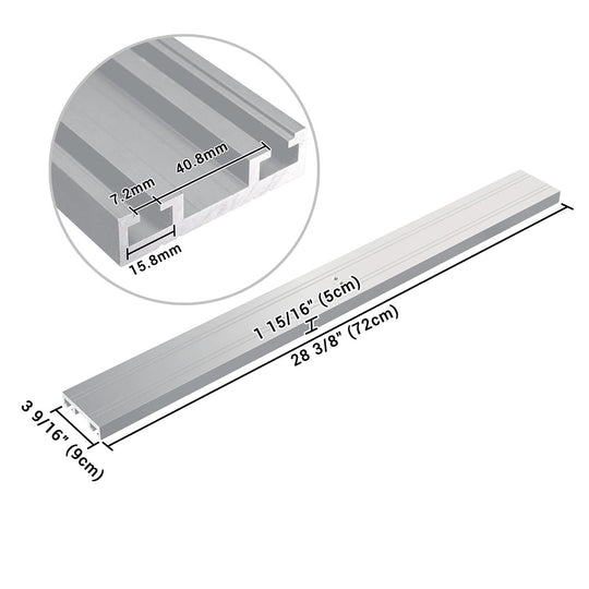Dual Monitor Arm Crossbar Holds up to 32" Monitors